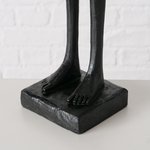 Boltze Figur Clemont CLEMONT in 9.5x8.5x48cm Schwarz