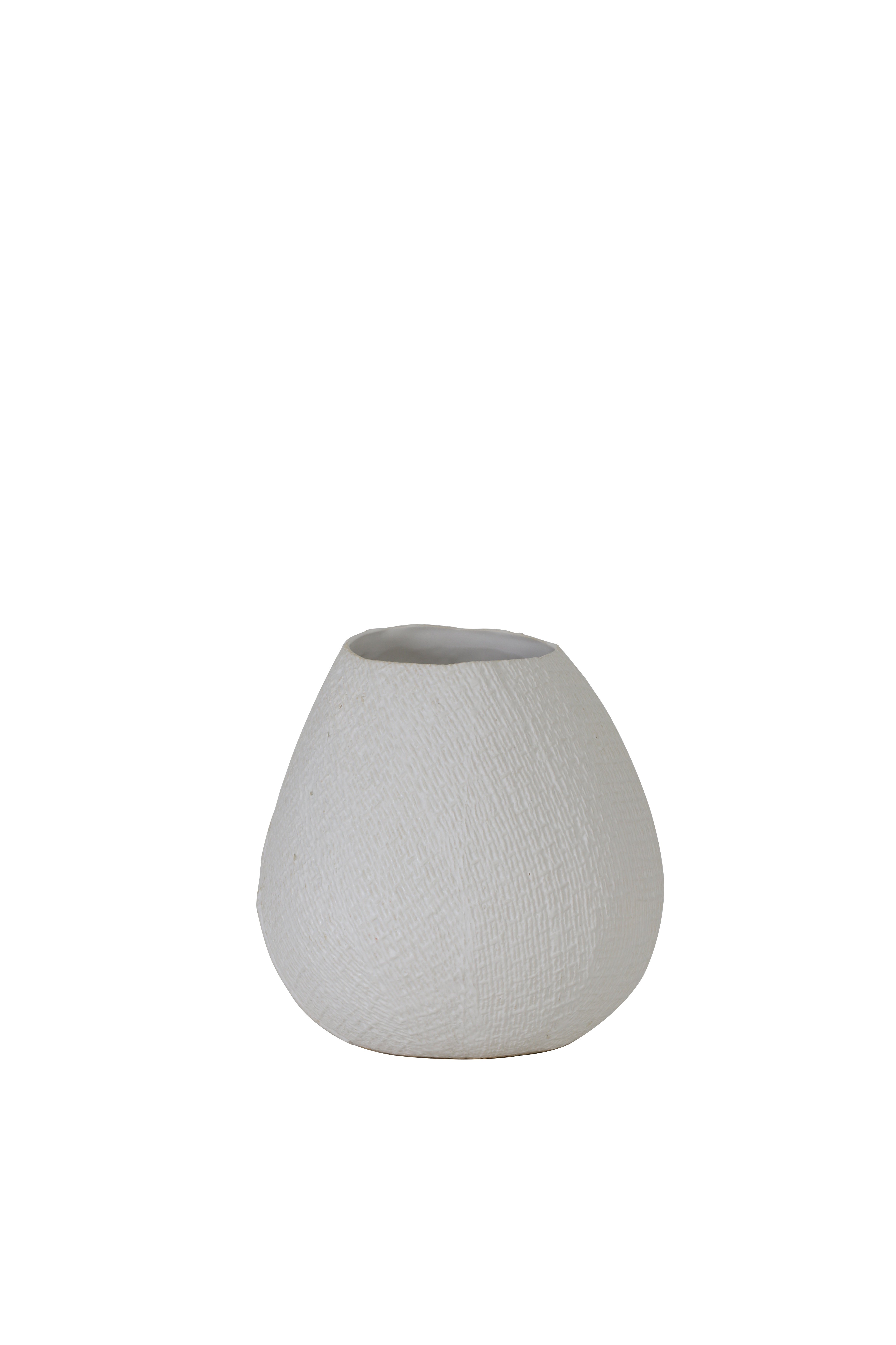Light & Living Vase JAKE in Keramik Weiß