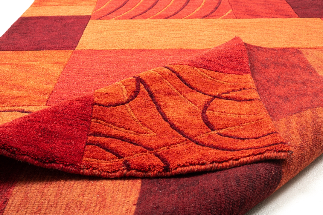 Theo Keller Teppich Domas ca. 170x240cm in Farbe Red Theo Keller Teppich Domas ca. 170x240cm in Farbe Red