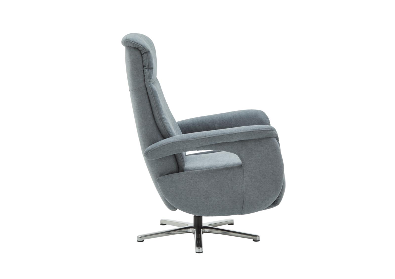 Modulmaster Relaxsessel MM-MP1063 in Stoff Nemo steel, Moebel, Stuhl, Kissen, Dekoration für Zuhause, Sessel