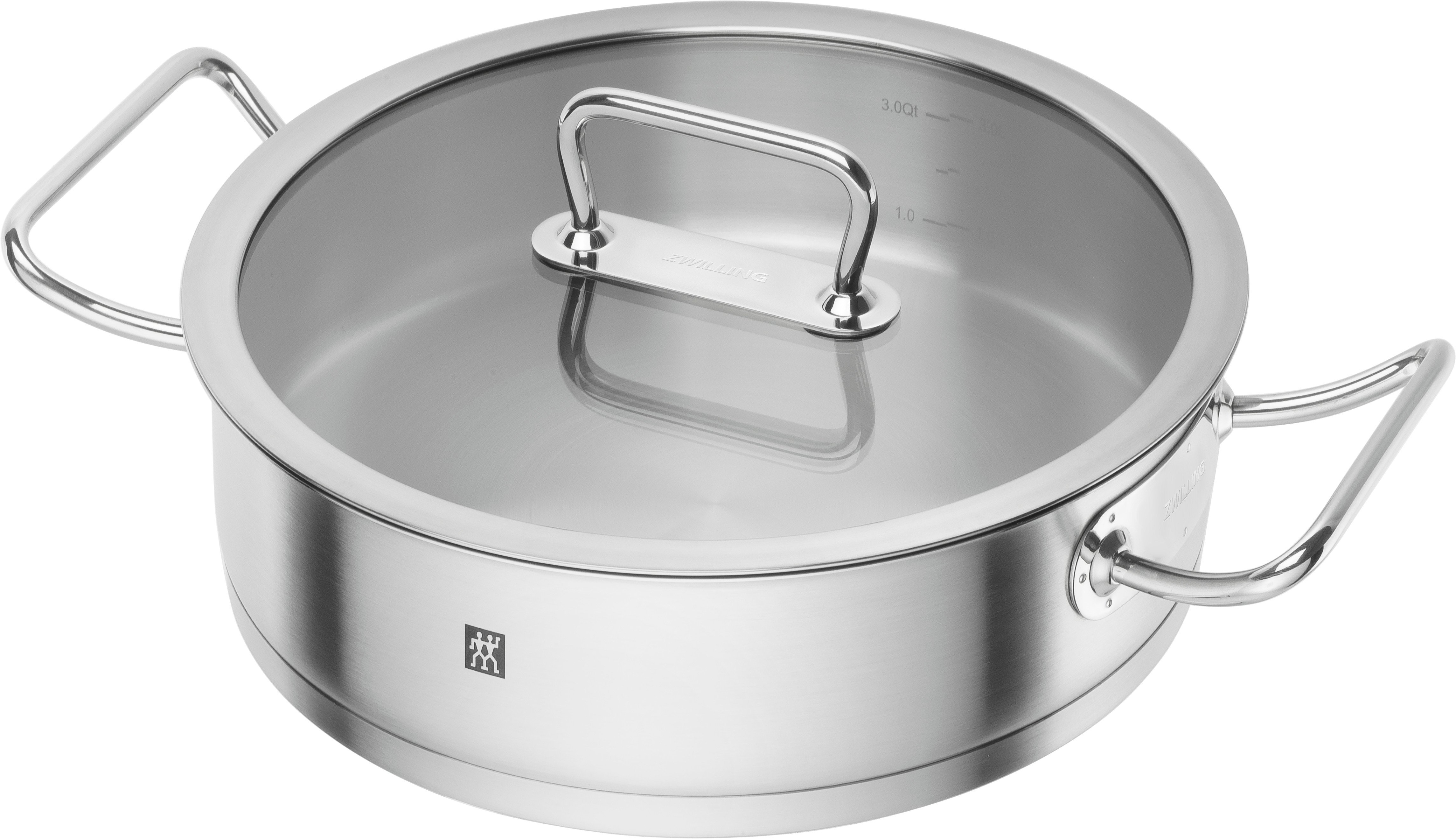 Zwilling Servierpfanne 28cm PRO in Farbe 18/10 Edelstahl