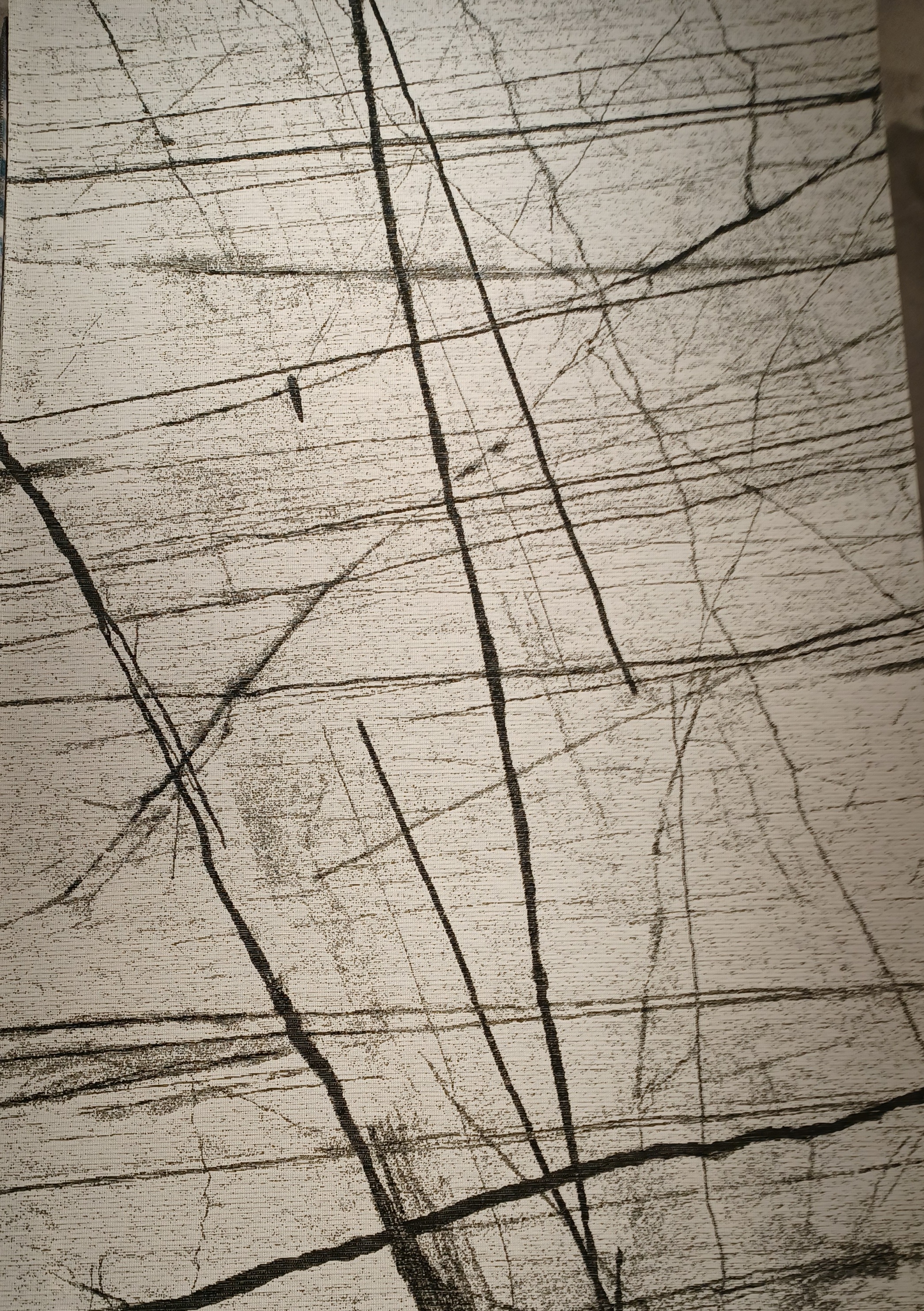 Dekowe Webteppich Bianc ca. 155 x 230 cm in white black
