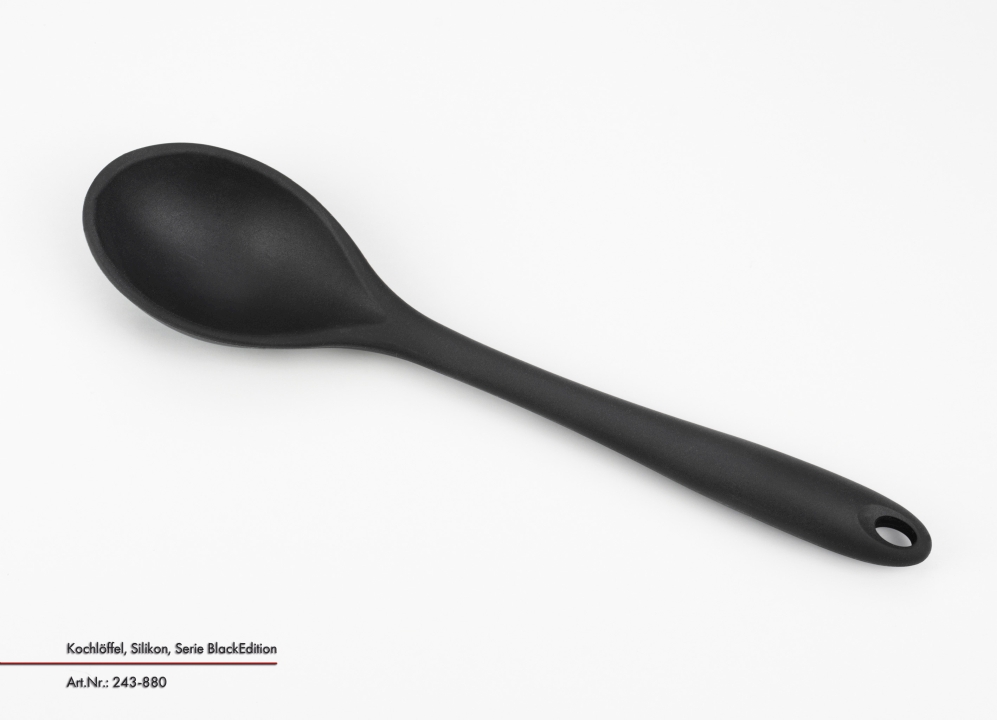 Kochlöffel, Silikon Black Edition Kochlöffel, Silikon Black Edition
