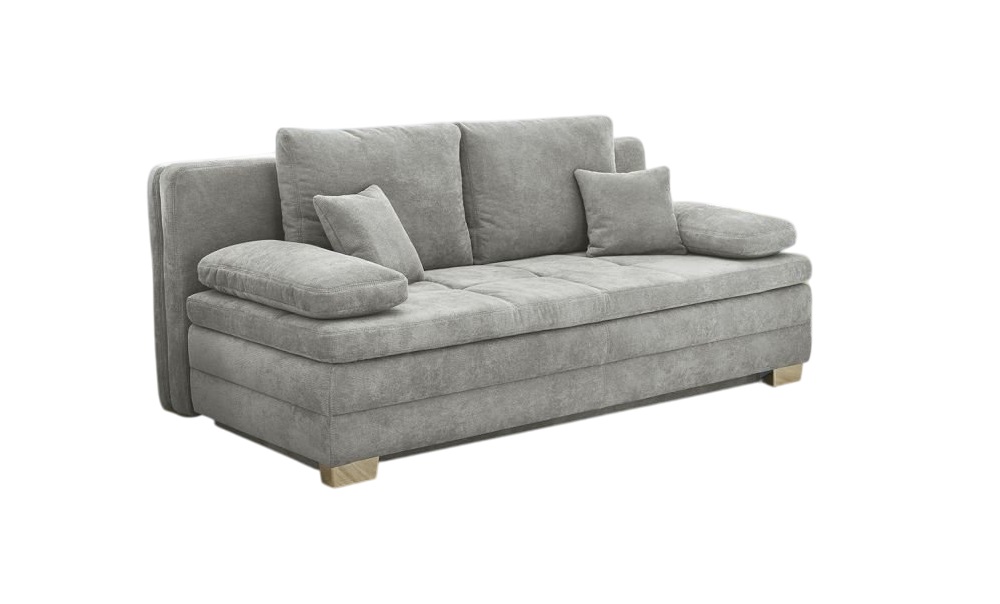 Verwandlungssofa LINDAU-SE Grau JOB Schlafsofa Lindau in grau ca. 203 cm breit