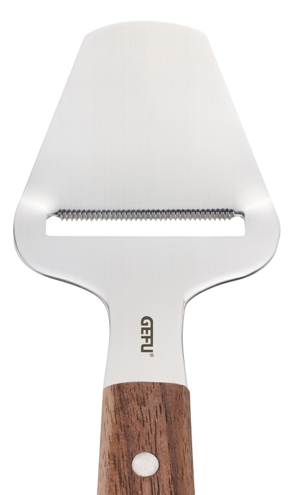 GEFU Käsehobel Madero ca. B24,3 H2,5 T7,3 cm in silber / braun