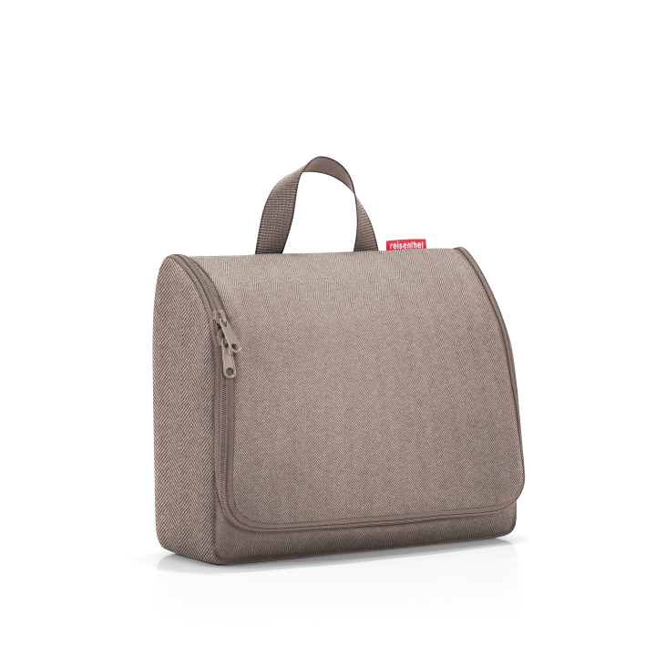 Reisenthel TOILETBAG XL in Farbe herringbone mokka Reisenthel TOILETBAG XL in Farbe herringbone mokka, Tasche, Zubehör, Handtasche, Leinwand