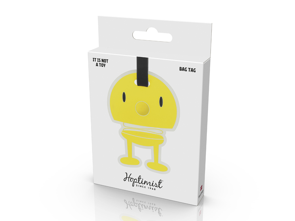 F&H Hoptimist BAG TAG in Farbe Gelb F&H Hoptimist BAG TAG in Farbe Gelb