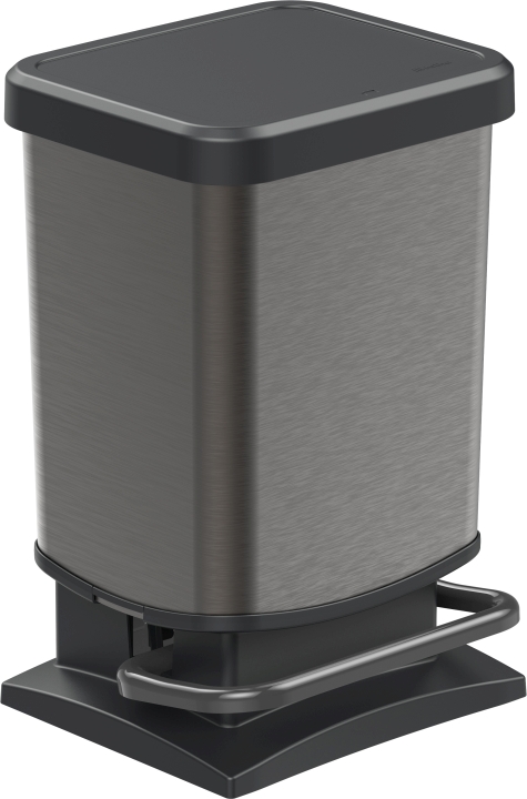 Rotho Treteimer PASO in Farbe Iml Graphit Grafix