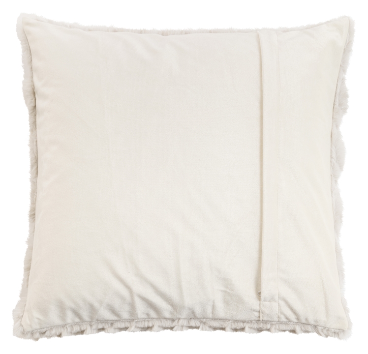 Magma Heimtex Kissenhülle PLUSH ca. 45x45cm in Farbe taupe, Kissen, Dekoration für Zuhause, Kopfkissen