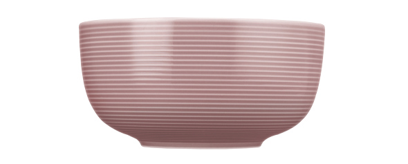 Seltmann Weiden Foodbowl 17,5cm Beat 3 Altrosa , Schale, Teller, Porzellan, Rippe, Rosa