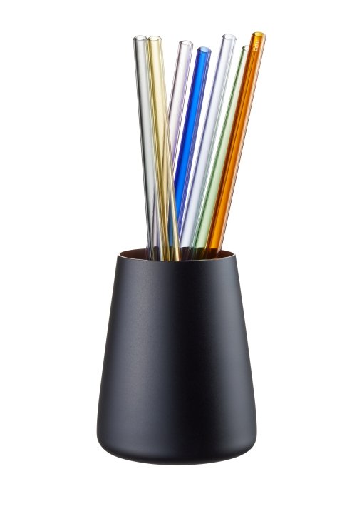 Glastrinkhalm Future bunt