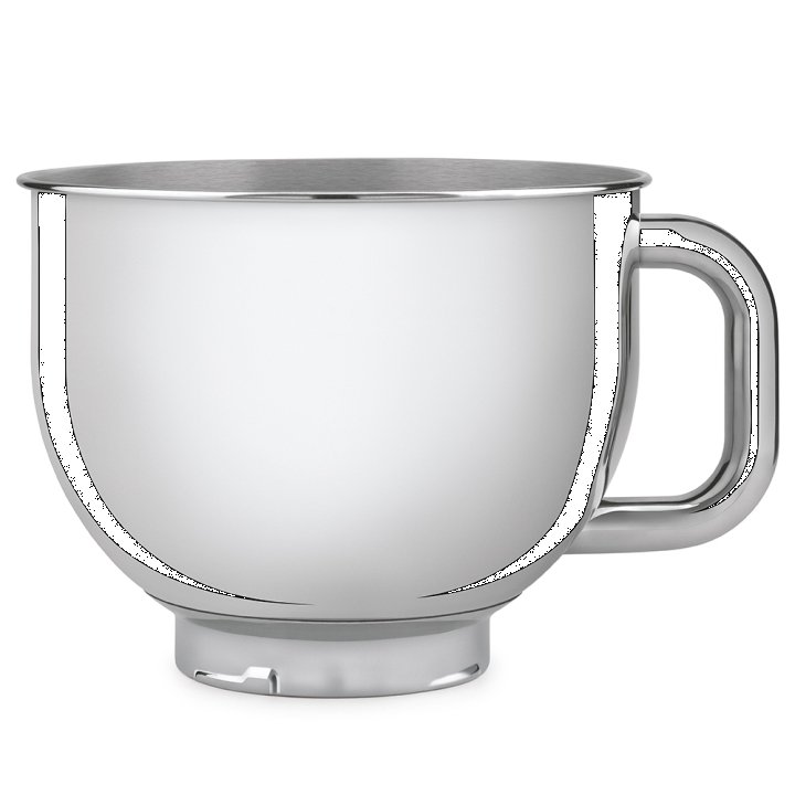 Smeg Edelstahlschüssel 4,8 Liter SMB401, rund aus Edelstahl Smeg Edelstahlschüssel 4,8 Liter SMB401, rund aus Edelstahl