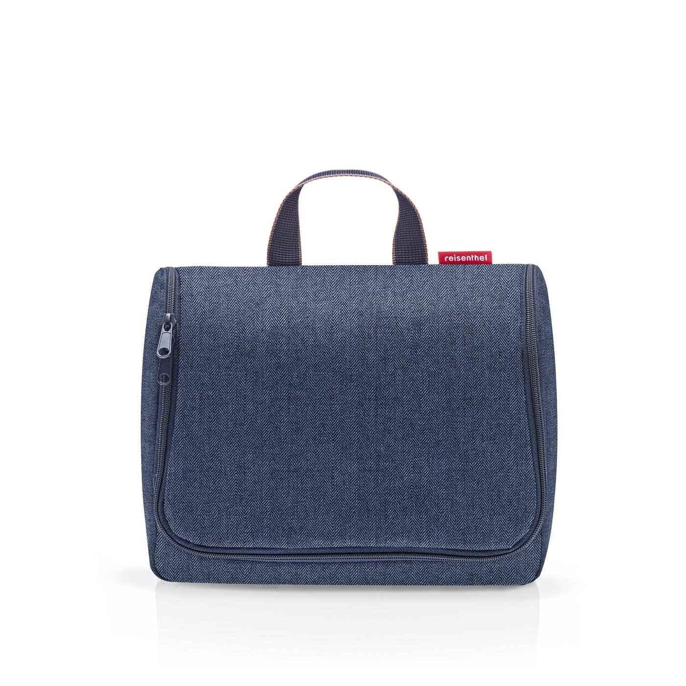 Reisenthel TOILETBAG XL in Farbe herringbone dark blue Reisenthel TOILETBAG XL in Farbe herringbone dark blue, Tasche, Zubehör, Handtasche, Aktentasche