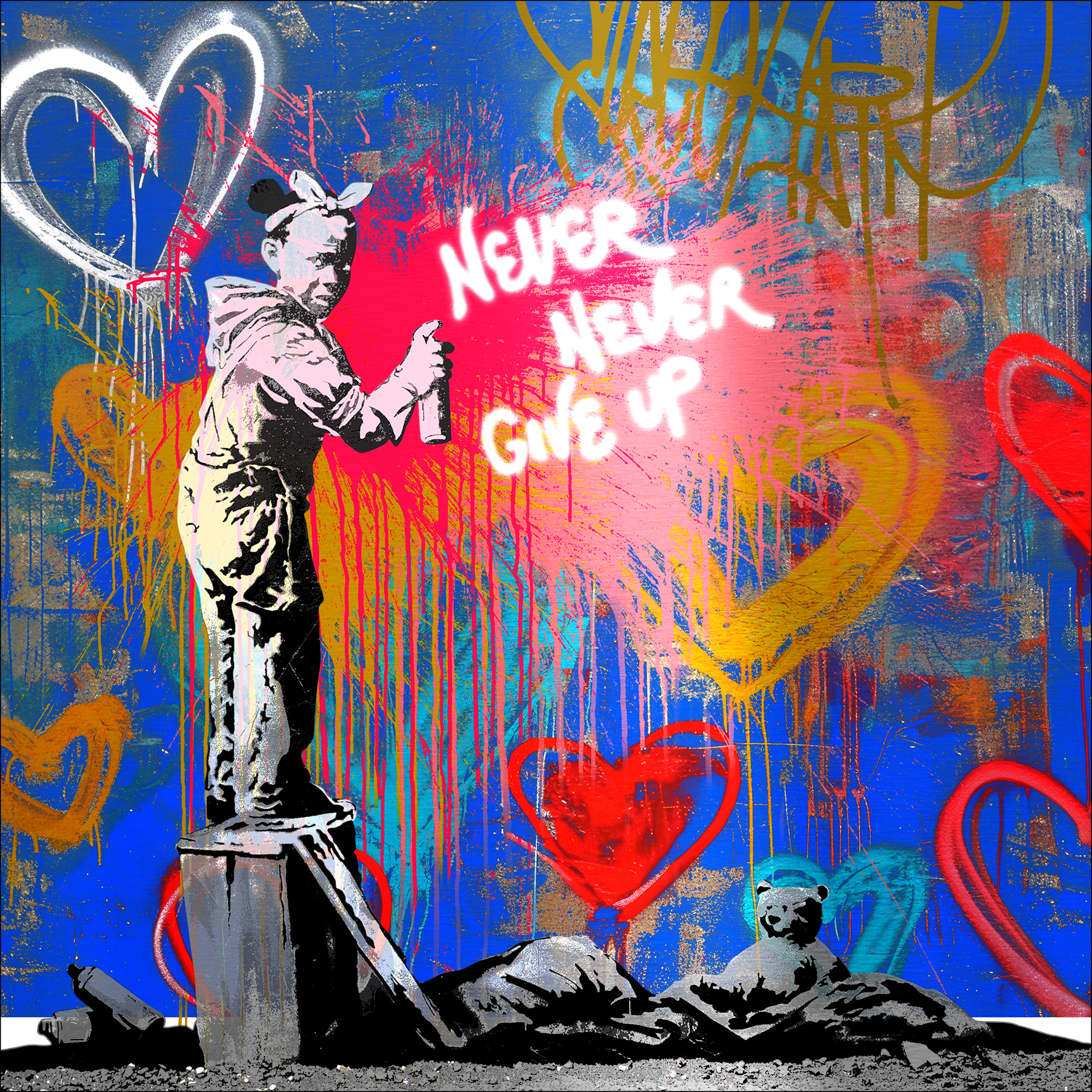 PRO ART Alu-Art 50x50cm Let It Be
