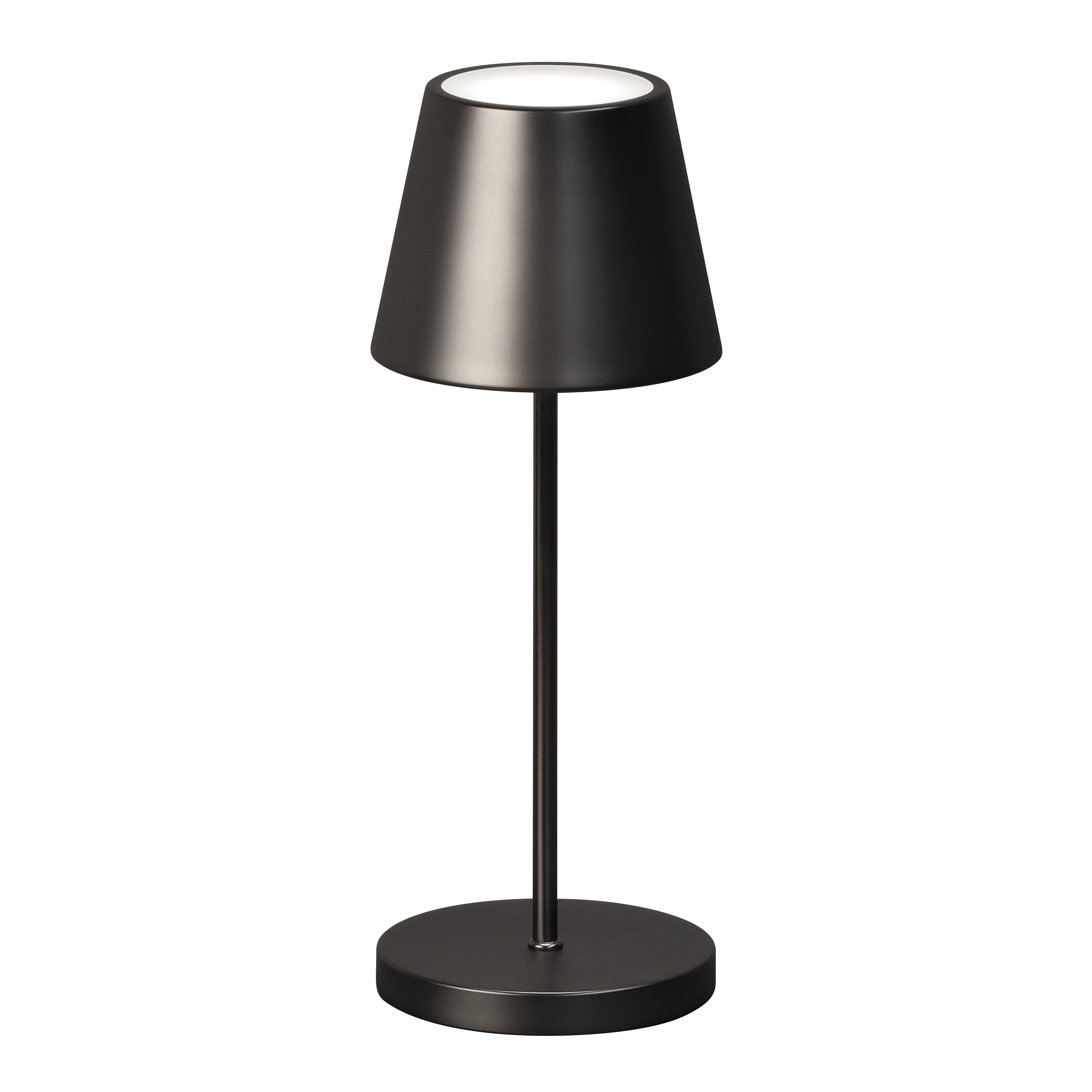 FH Lighting LED-Tischleuchte COSENZA PRO in Metall Gun Metal