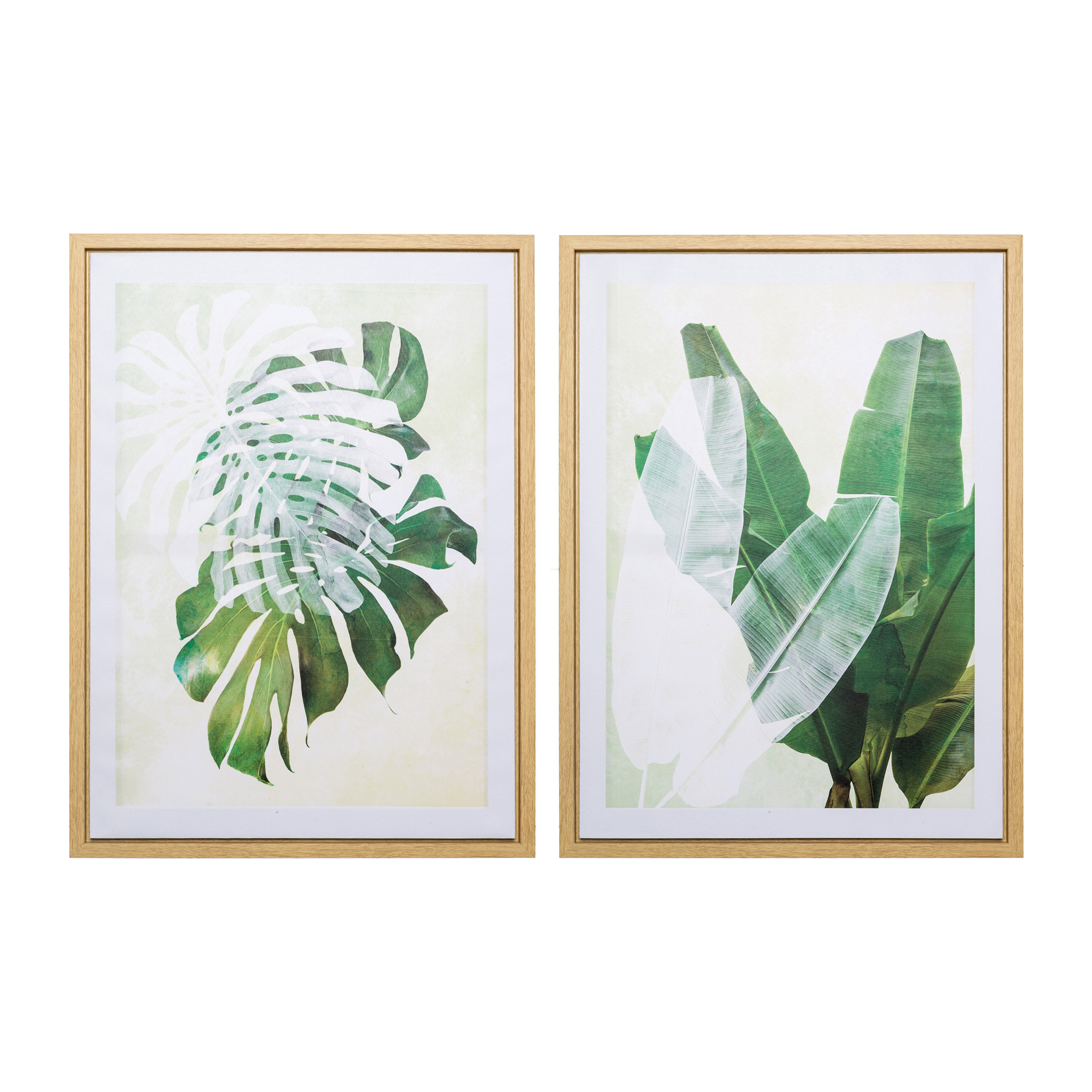 Dekobild Canvas 50x70cm JUNGLE in Beige Gasper Canvas Dekobild im Rahmen Jungle ca. 50 x 70 cm in natur