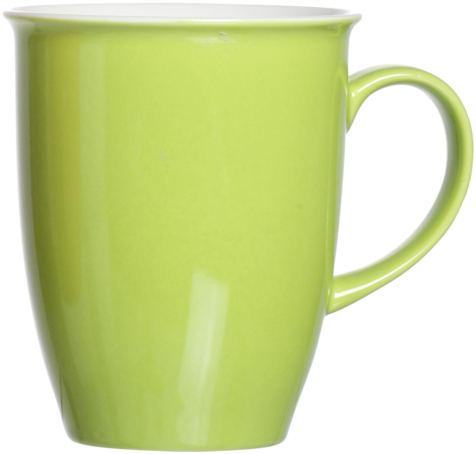 Ritzenhoff & Breker Henkelbecher DOPPIO 320ml aus Porzellan grün Ritzenhoff & Breker Kaffeebecher Doppio 320ml in Farbe grün