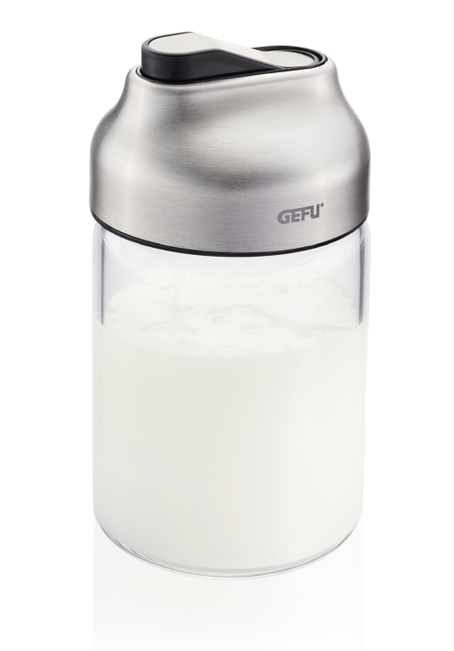GEFU Zucker- oder Milchdosierer TIP in Farbe schwarz/silber