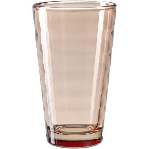 Leonardo Becher L 300ml cachi VERSO VERSO in Fb. apricot Leonardo Becher L 300ml cachi VERSO VERSO in Fb. apricot, glas, whiskyglas, tumbler, transparenter glas, rosafarbene glas