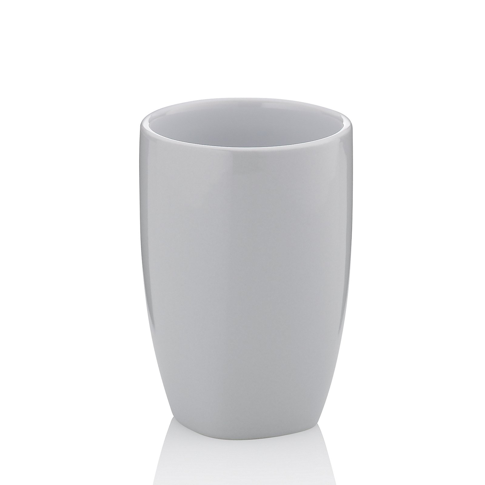 Kela Seifenschale Landora Keramik Grau, Vase, Keramik, Hoch, Graue Vase, Glänzend