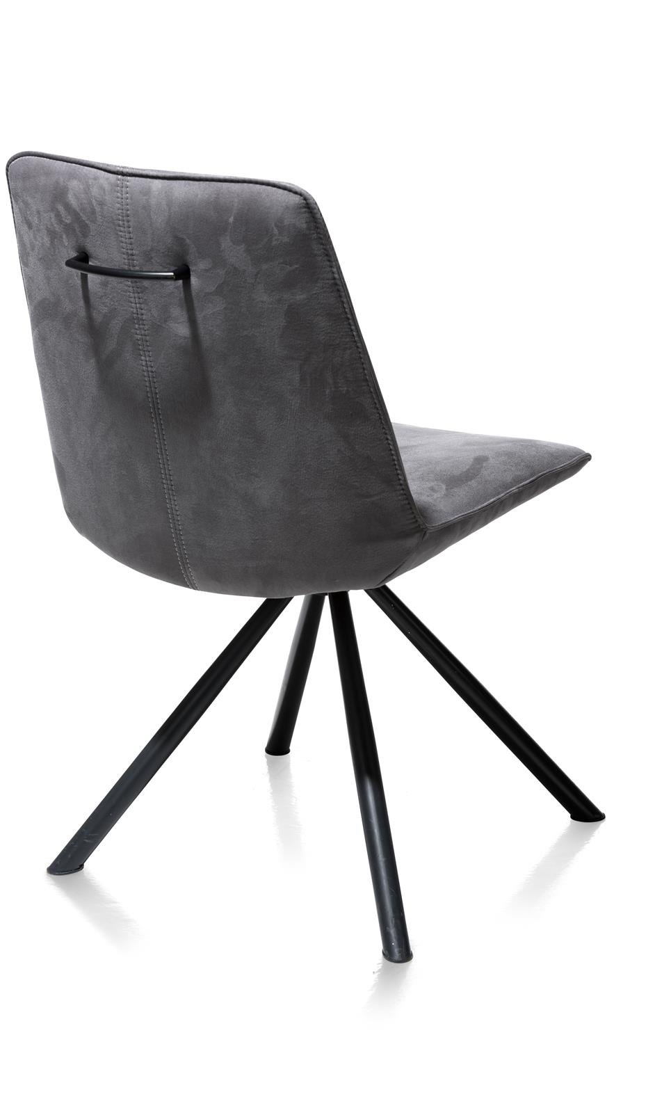 Henders & Hazel Stuhl BRODY in Stoff steelgrey