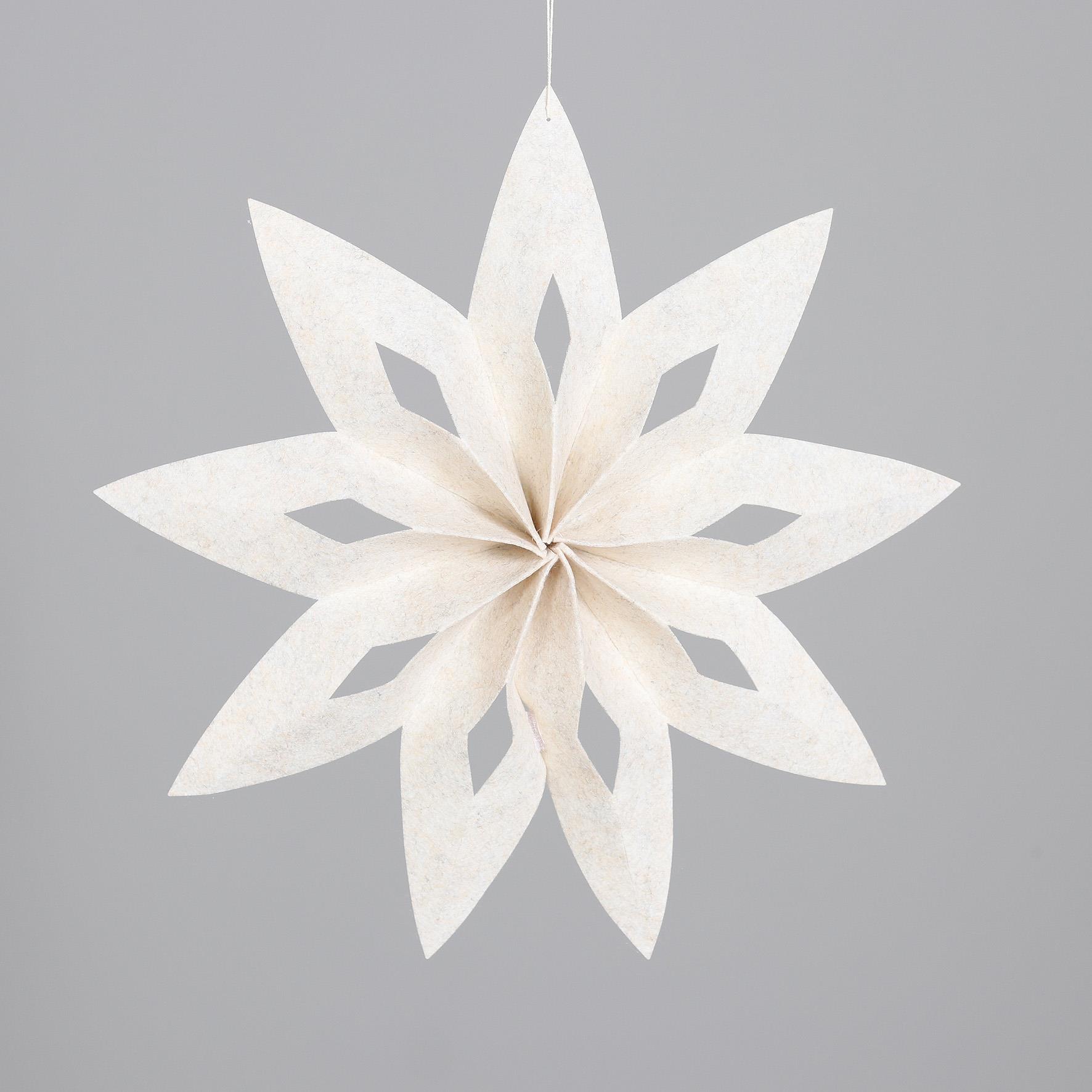 DPI Stern 3364-05 ca.40cm in cream, Papier
