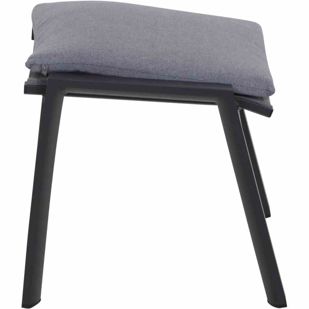 Hocker VALENCIA in Stoff Salt&Pepper Hocker VALENCIA in Stoff Salt&Pepper, Kissen, Dekoration für Zuhause, Mobiliar, Stuhl
