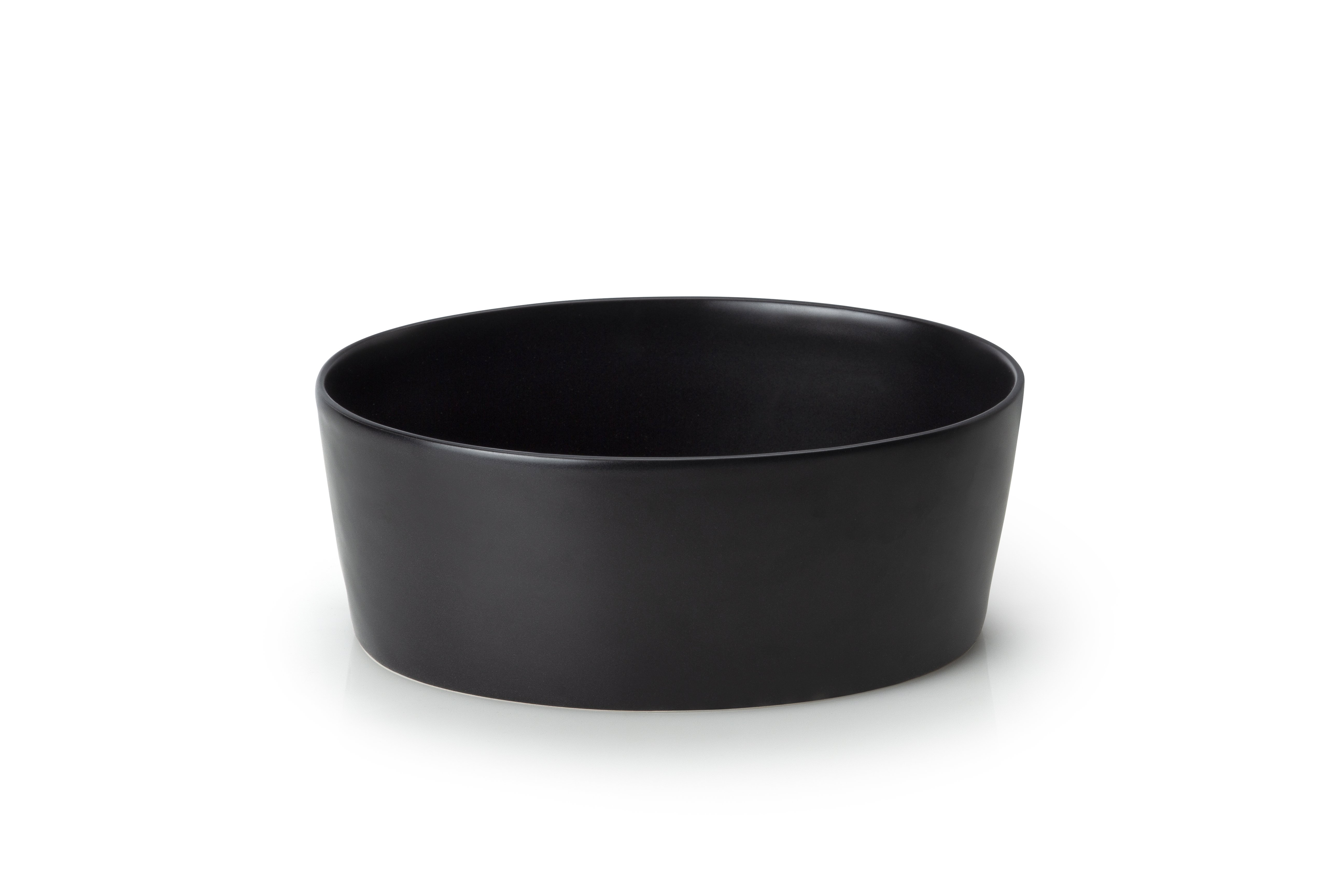 Continenta Brottopf in Keramik Schwarz, Oval Continenta Brottopf in Keramik Schwarz, Oval