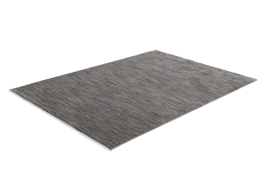 Theo Keller Webteppich Corduletta ca. 120x180cm in Farbe Dark Grey
