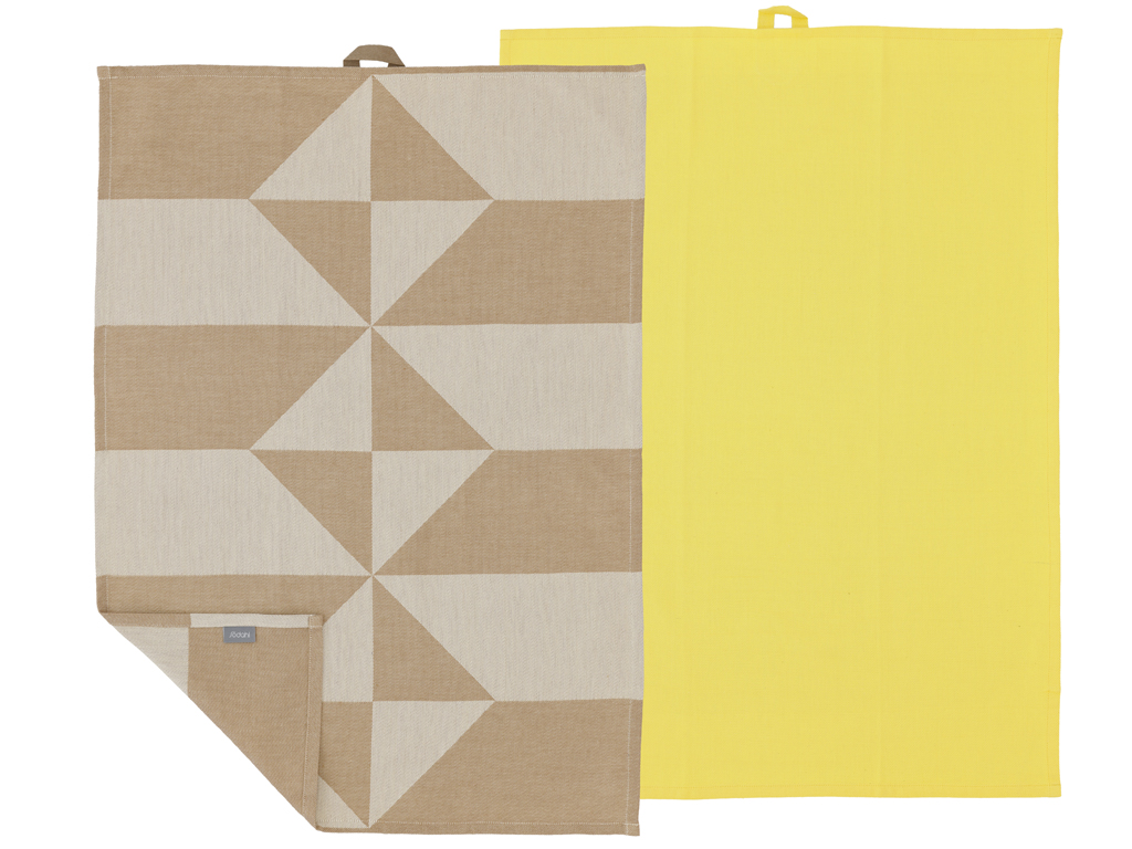 F&H Geschirrtuch TWIST in Farbe Braun