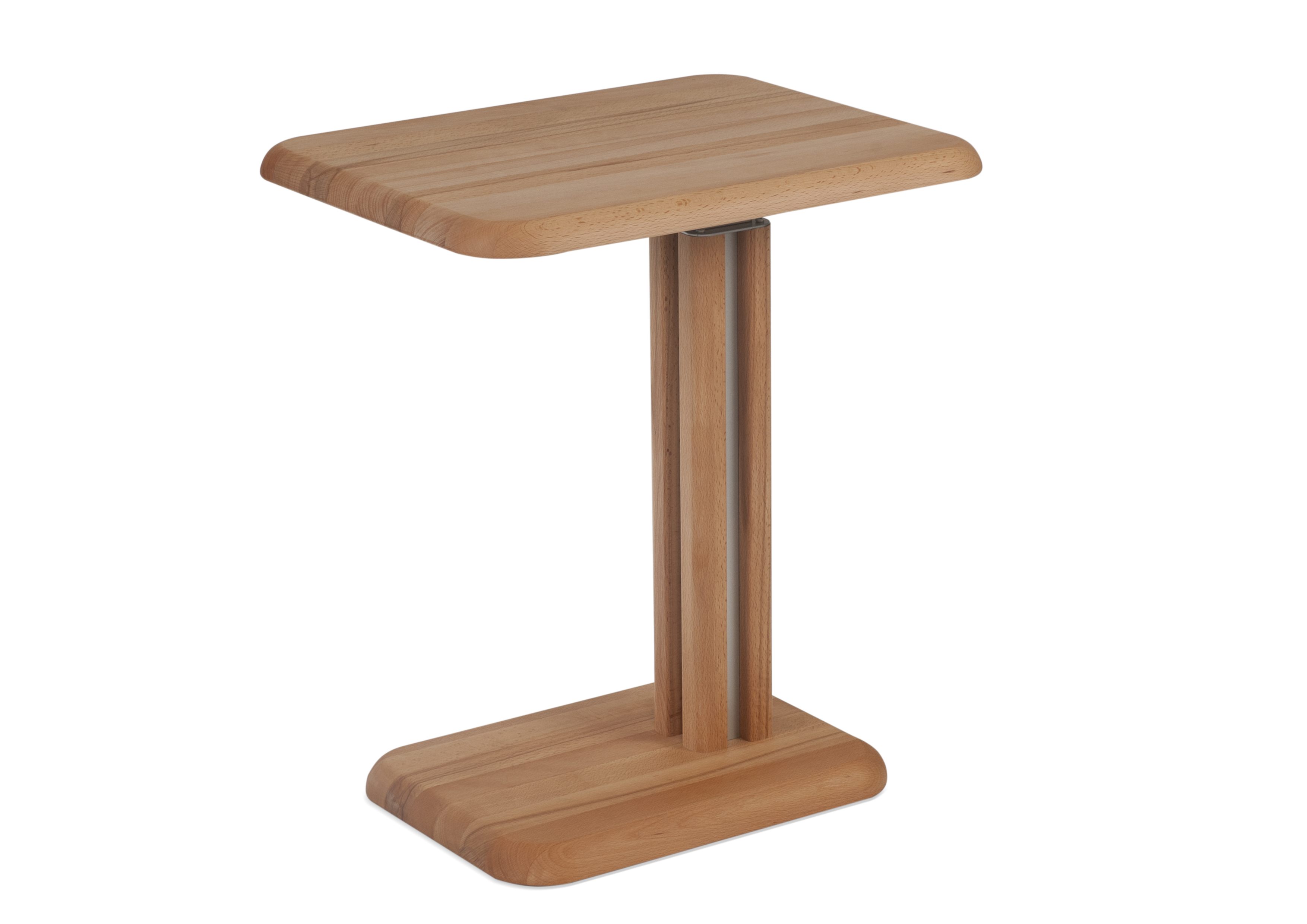 Vierhaus Couchtisch mit Lift, ca. 55 x 40 x 58 - 86 cm in Kernbuche massiv