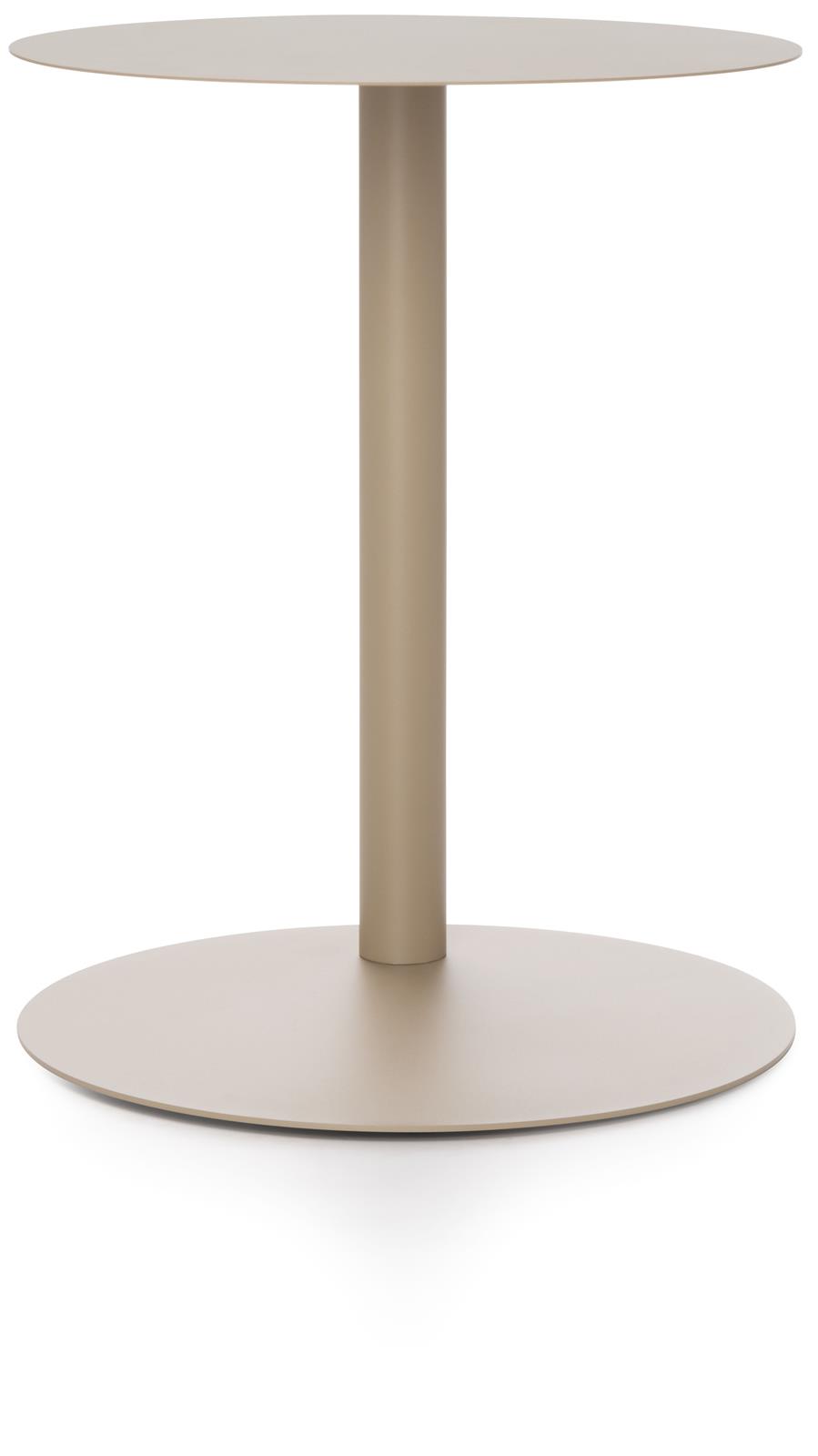 Coco Maison Beistelltisch OWEN ca. B40 H50 T40 cm in Metall taupe