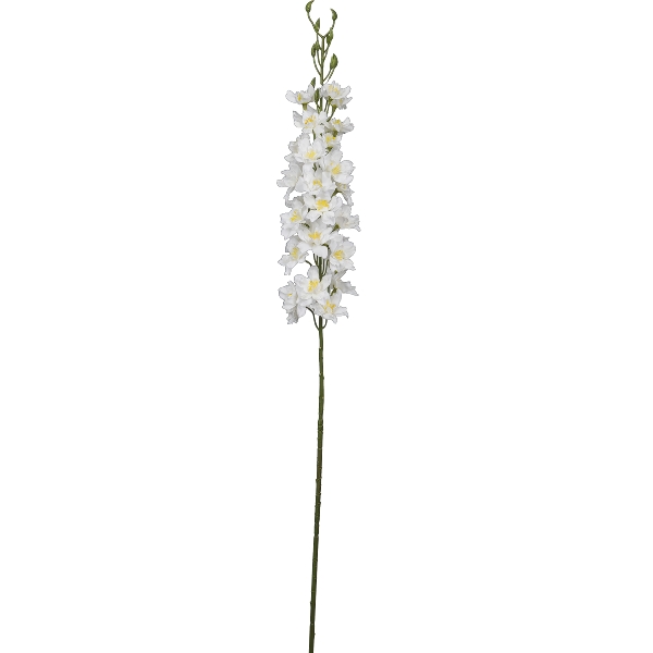 Gasper Rittersporn, 95cm,weiß in Farbe Weiß, Blumen, Hortensie, Stielblume, Kunstpflanze, Weiße Blüte