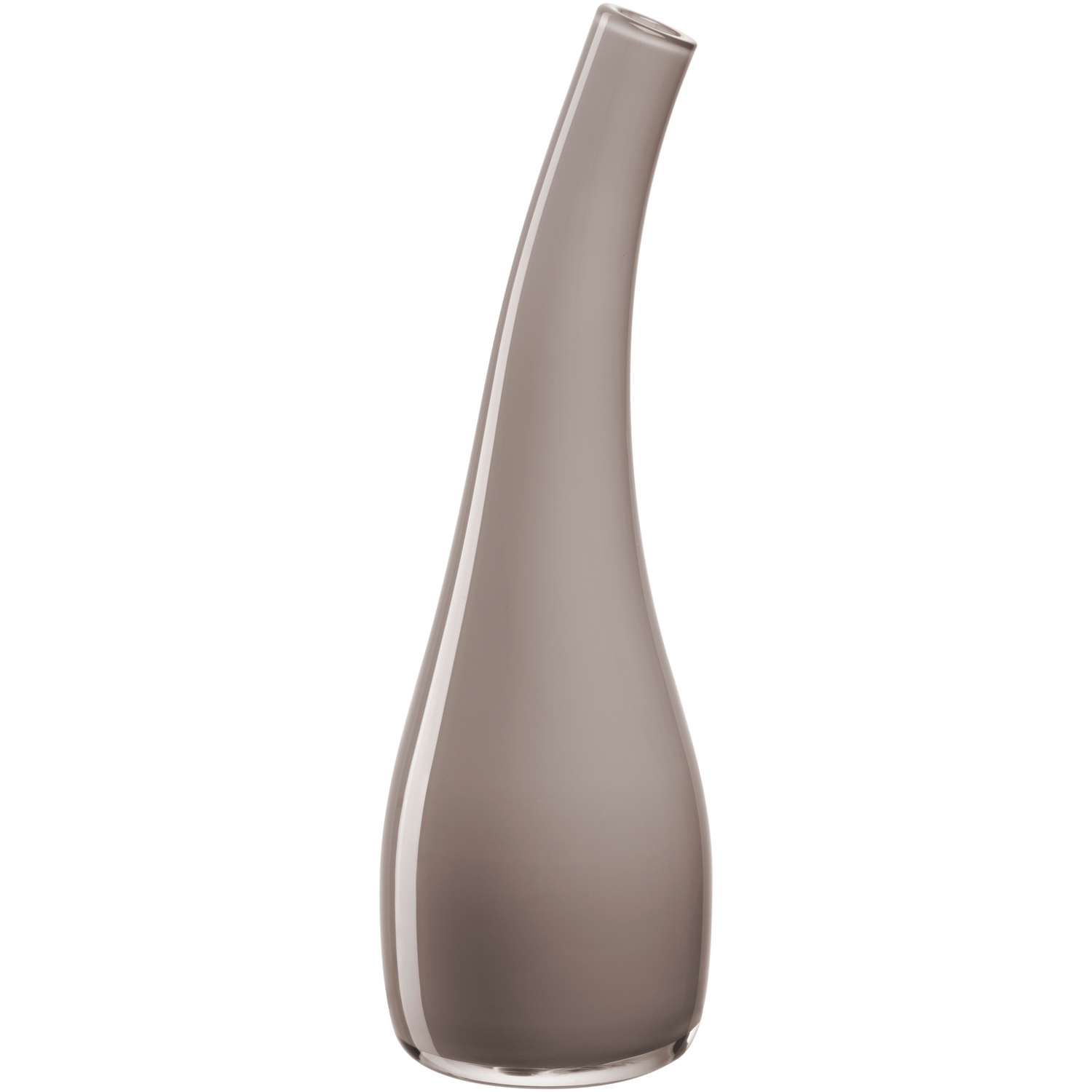LEONARDO Vase Arco 25cm in Farbe taupe, Krug, Töpferei, Vase, Rauchrohr