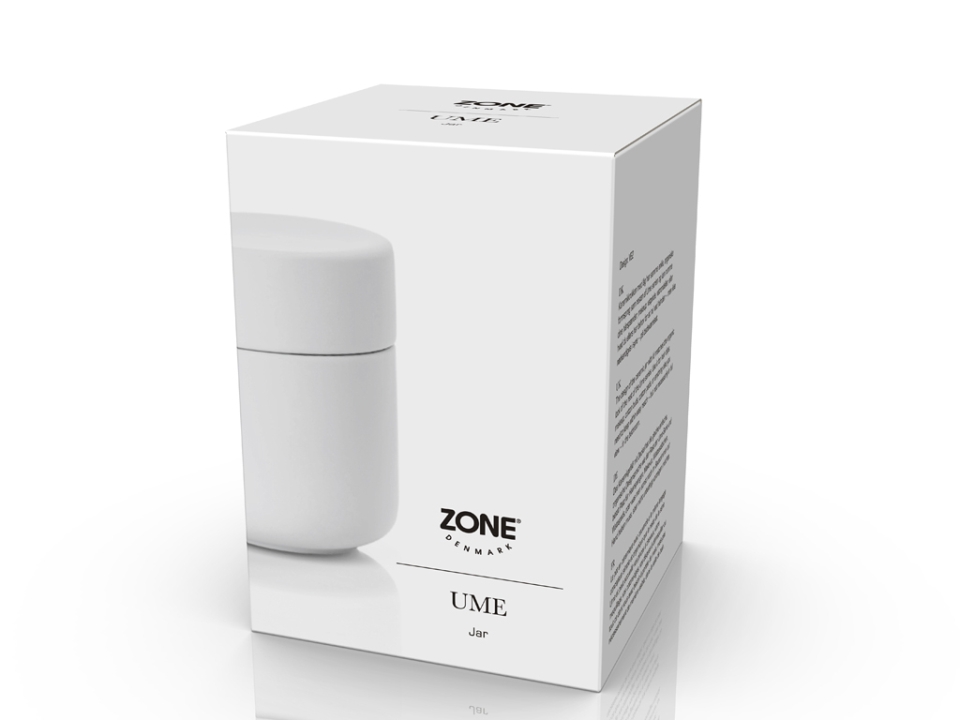 Zone Denmark Gefäß mit Deckel 8,3 cm in Farbe white