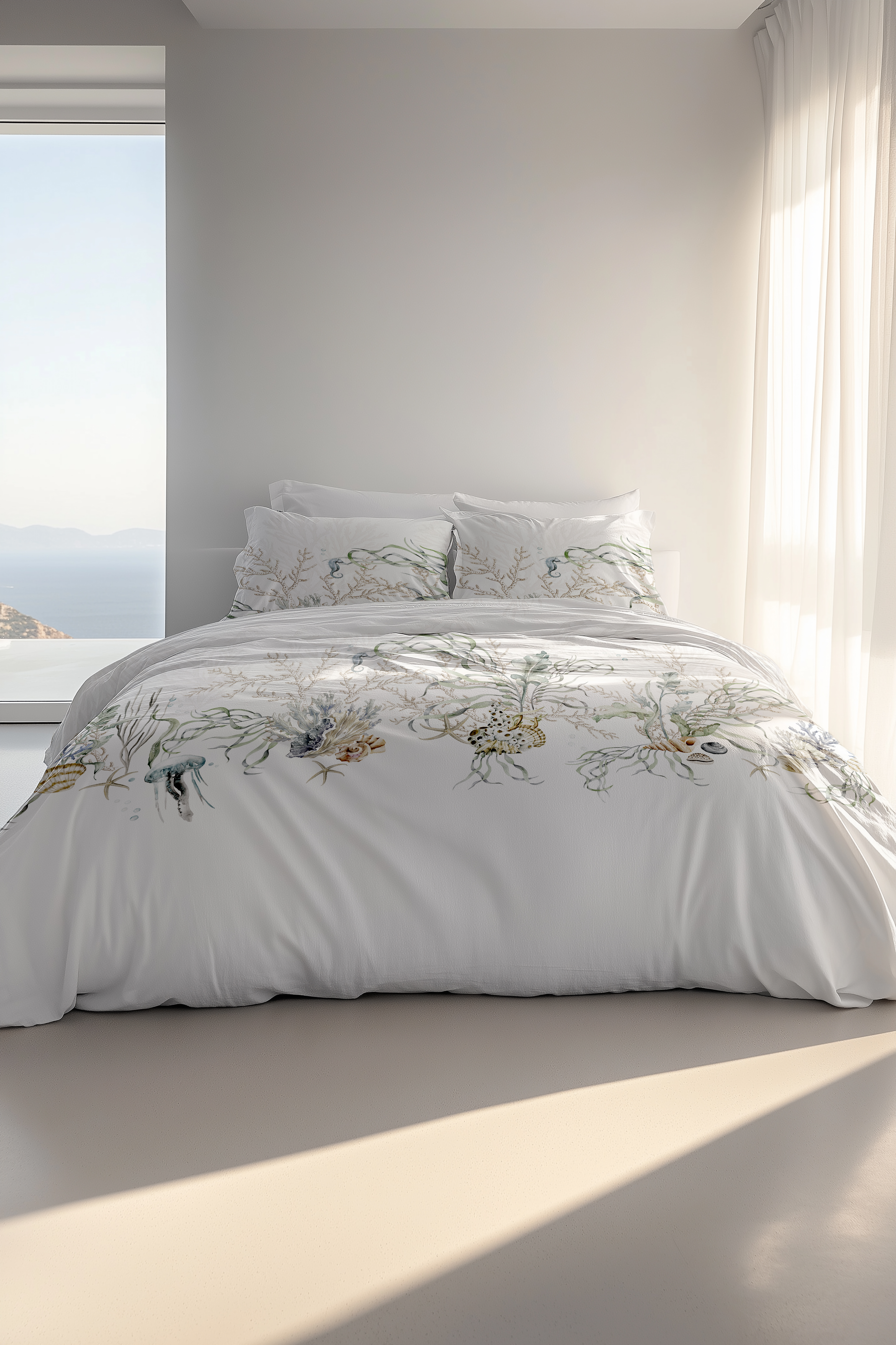 Heckettlane Bettwäsche ca. 135x200cm in Farbe White