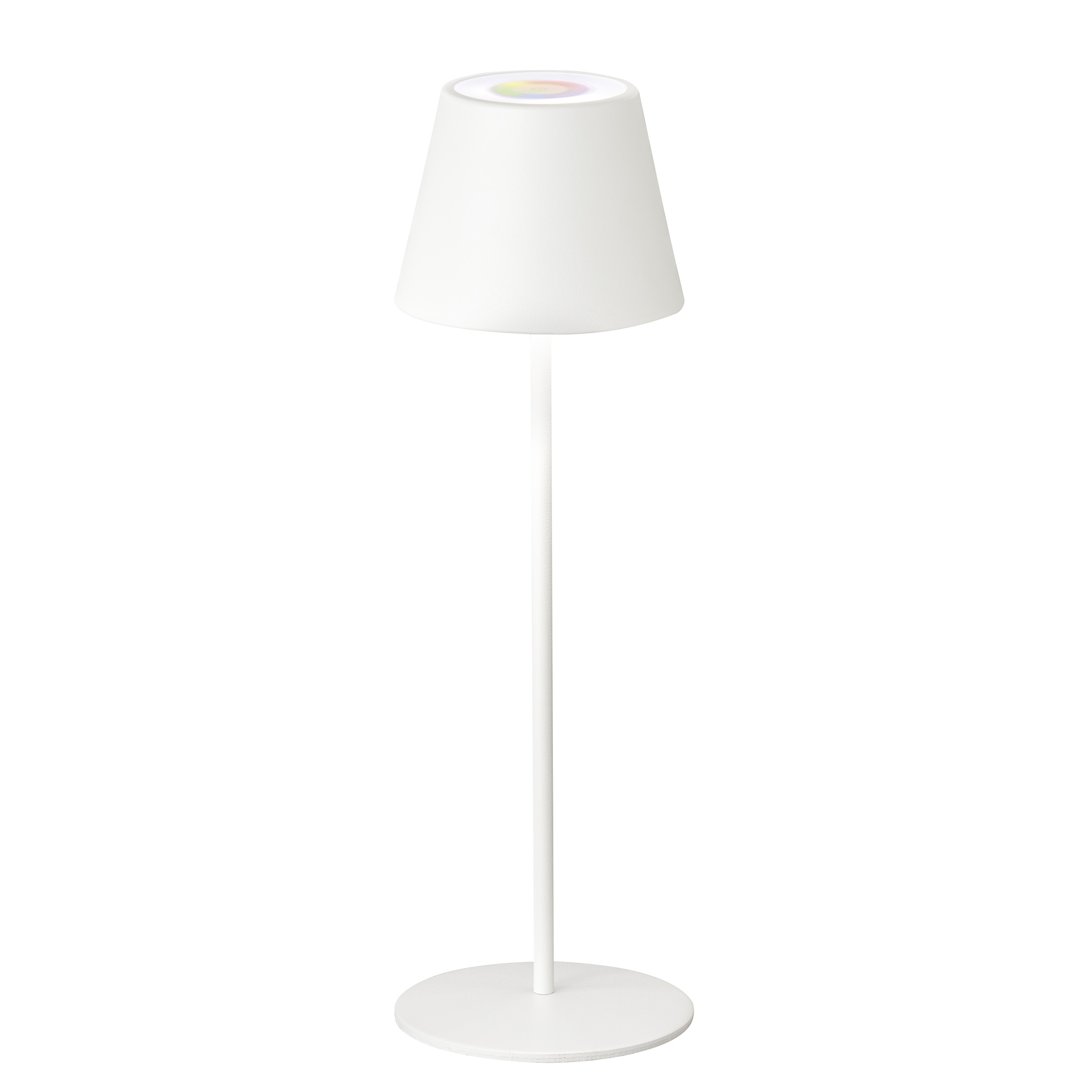 FH Lighting LED-Tischleuchte COSENZA in Metall sandweiß