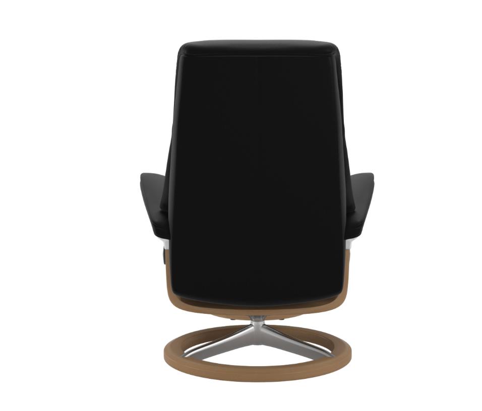 Stressless Sessel mit Hocker VIEW ca. B82 H109 T138 cm in Leder Paloma 19 black Stressless Sessel mit Hocker VIEW ca. B82 H109 T138 cm in Leder Paloma 19 black