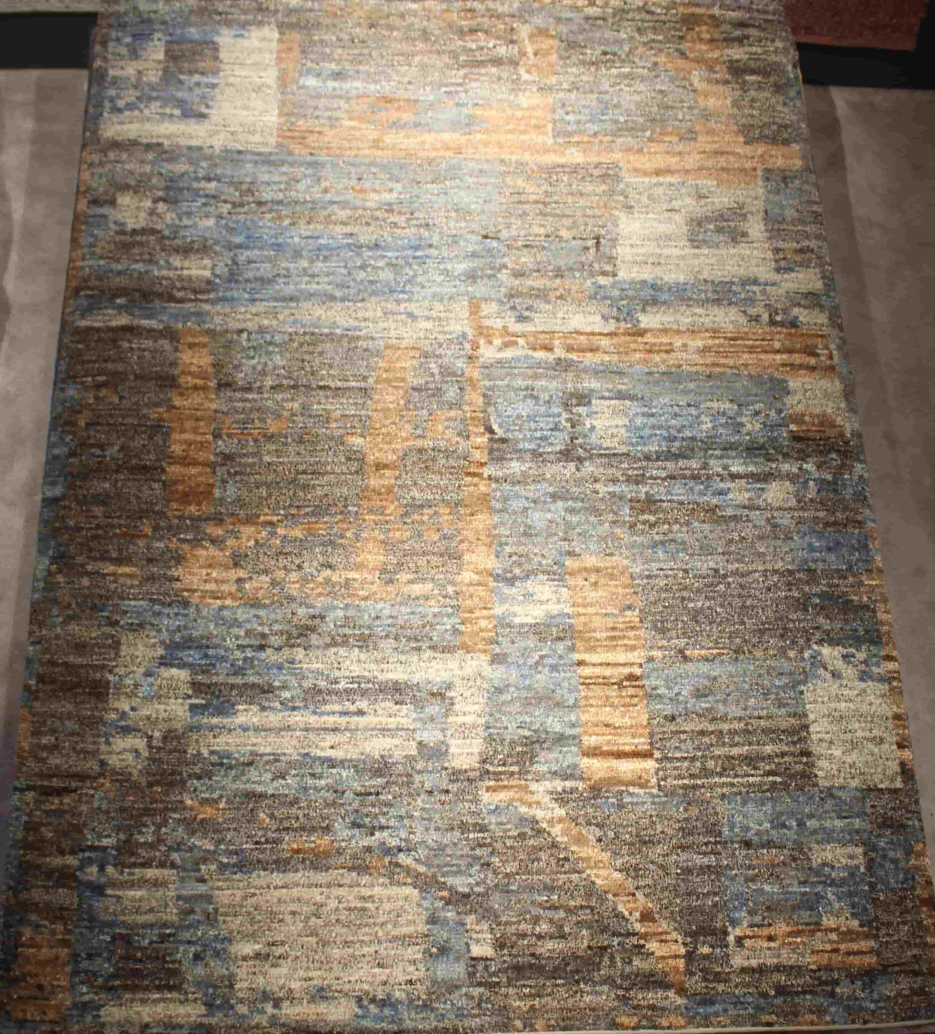 Theo Keller Teppich Amaton Nepal ca. 170x240cm in blue multicolor Theo Keller Teppich Amaton Nepal ca. 170x240cm in blue multicolor