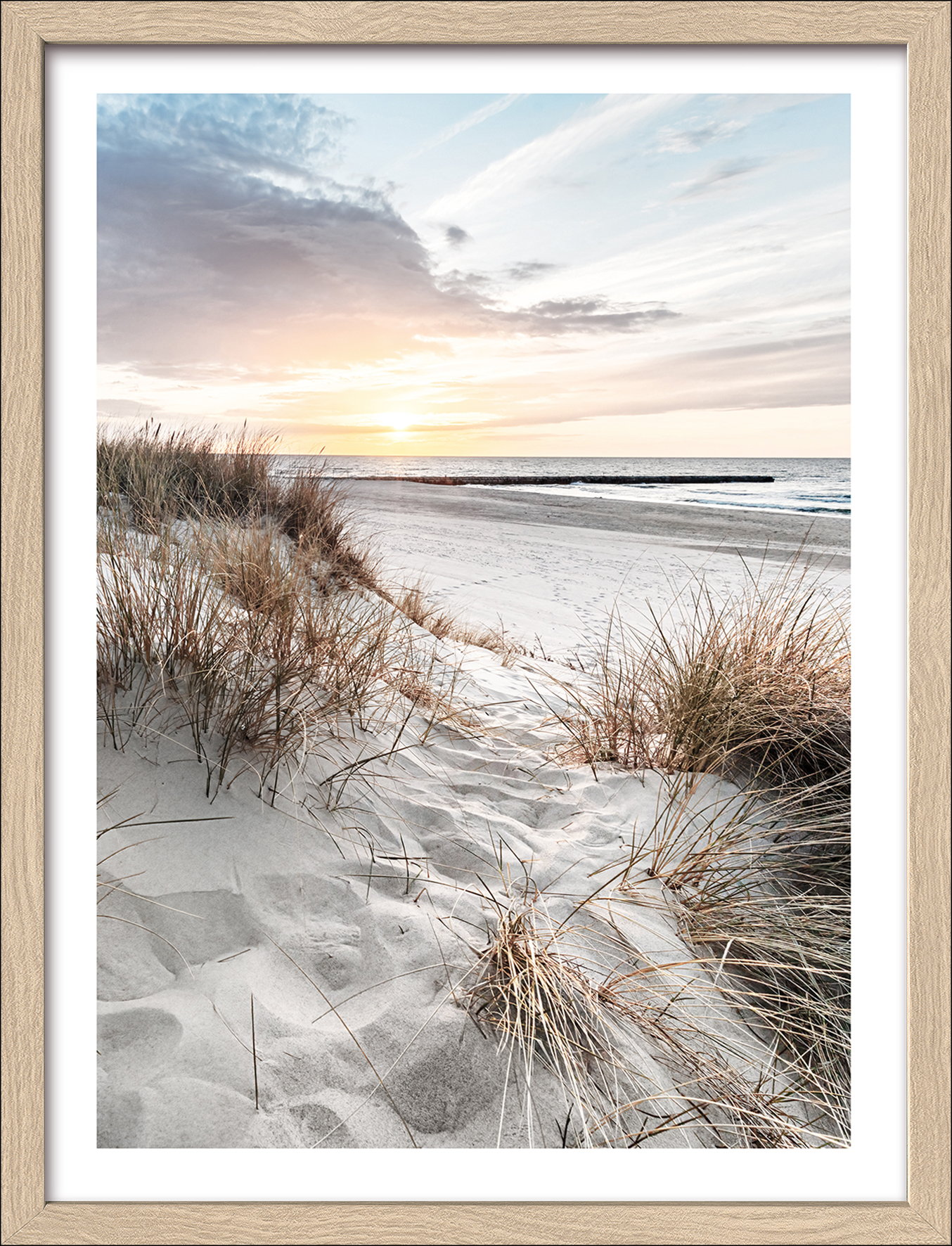 ProArt Framed-Art Slim Scandic 33x43cm Nordic Beach Atmosphere VII