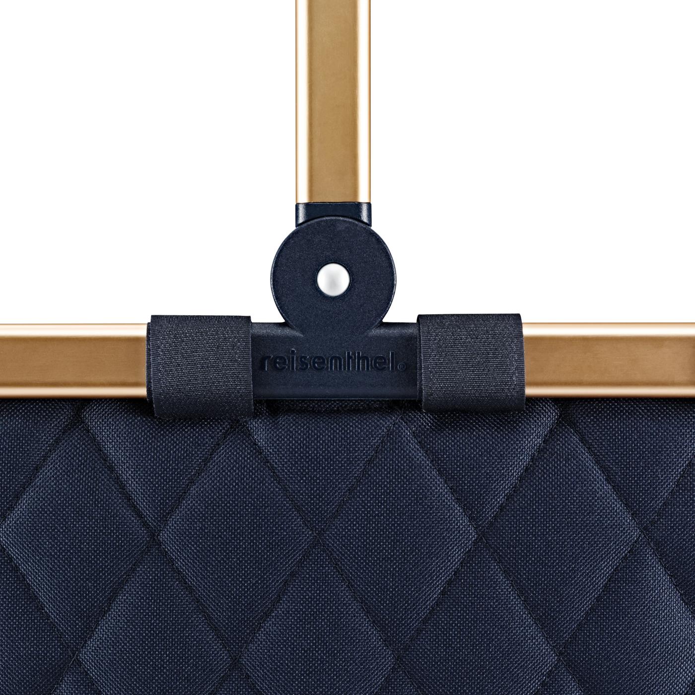 Reisenthel CARRYBAG in Farbe frame rhombus midnight gold