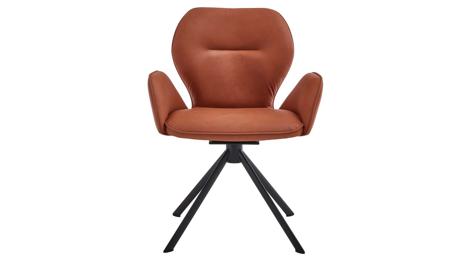 Niehoff Armlehnstuhl Cloudy ca. 62x92x46cm in Gavin cognac