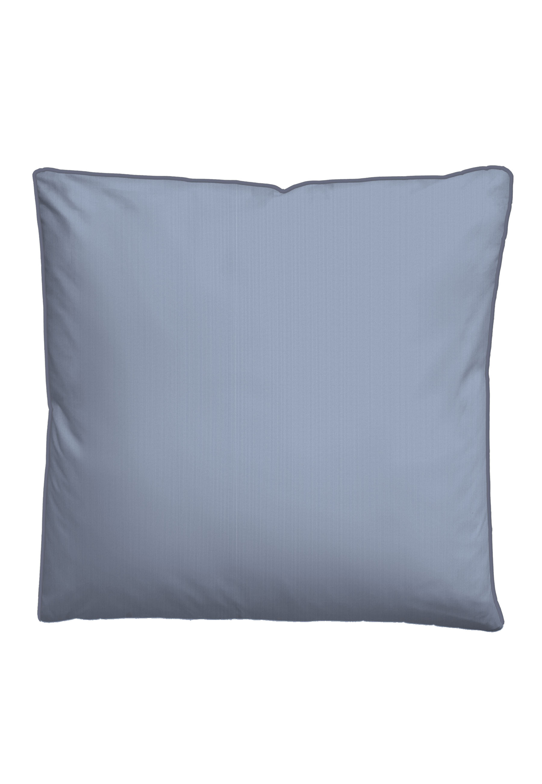 Biberna Mako-Satin-Bettwäsche ca. 155x220cm in Farbe Blau