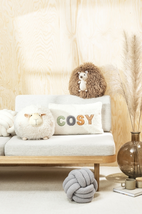 Magma Heimtex Formkissen DUCKY Durchmesser ca. 25cm in Farbe sheep