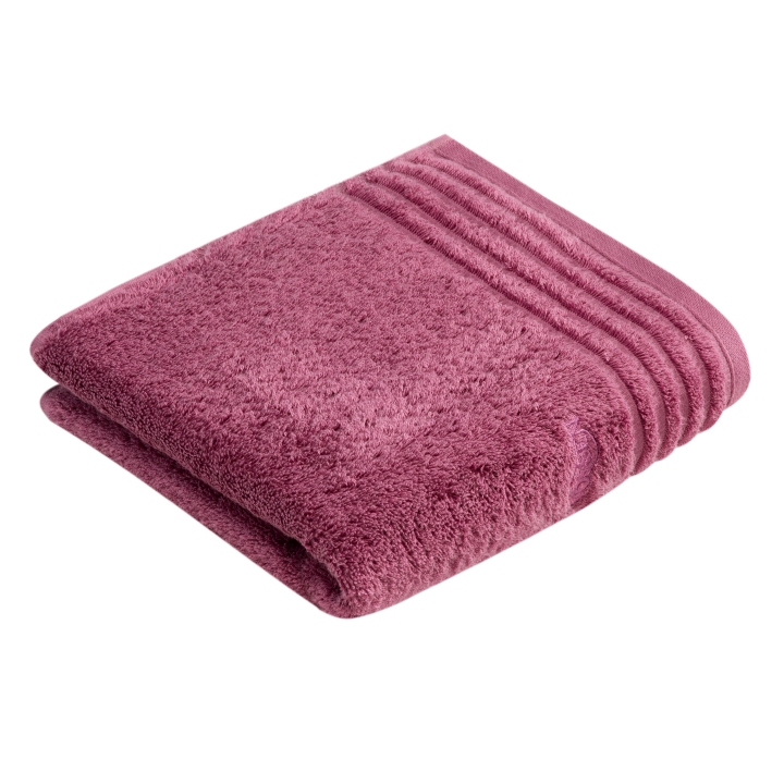 Vossen Handtuch Vienna Style Supersoft ca. 50x100cm in Farbe blackberry