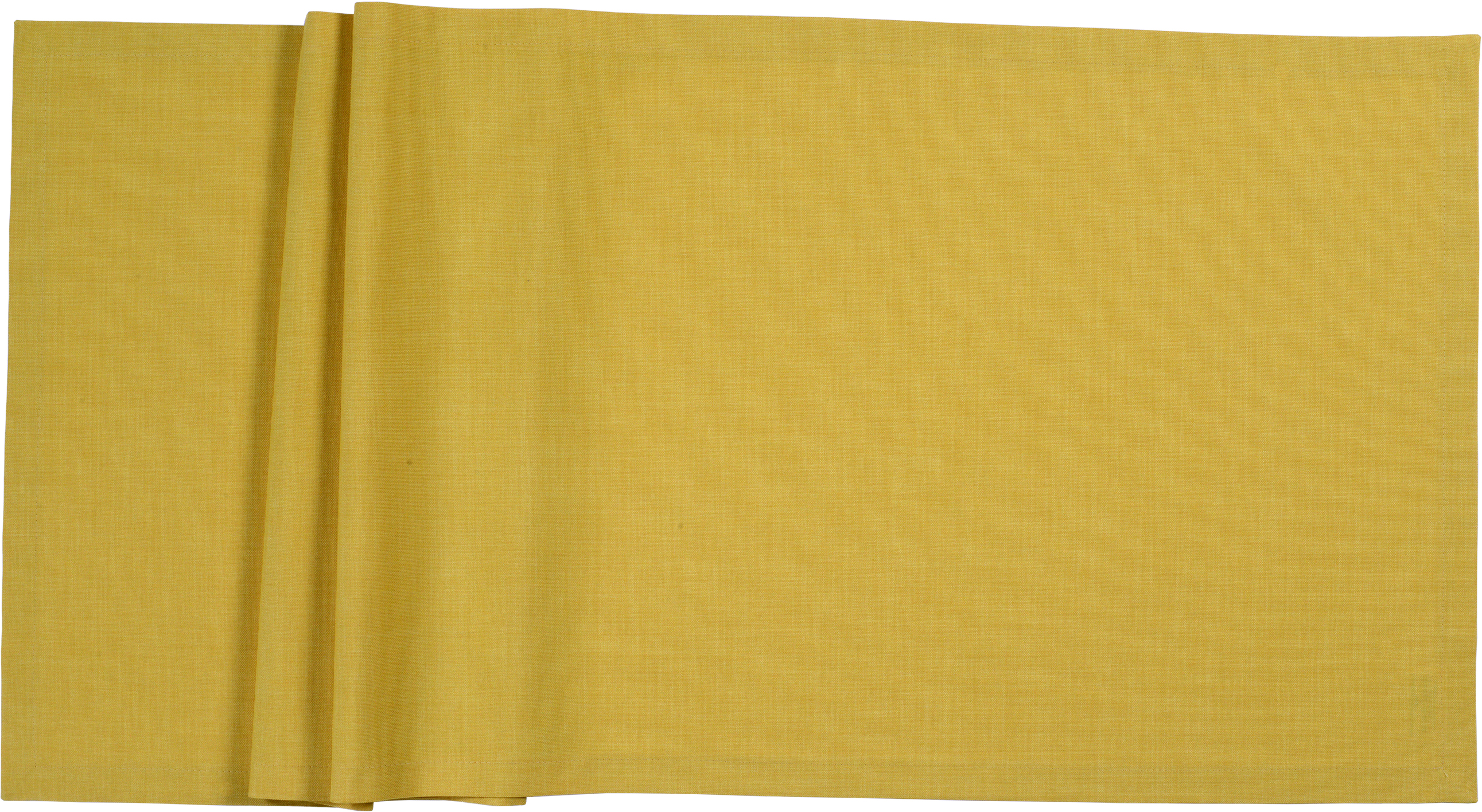 Sander Tischläufer LOFT ca. 50x140cm in Farbe lemon crush, canvas, textile, gelb, Stoff, Leinen