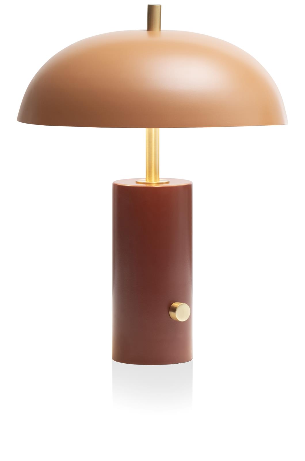 Coco Maison Tischlampe COCO MAISON ca. B30 H39 T30 cm in Hugo, orange