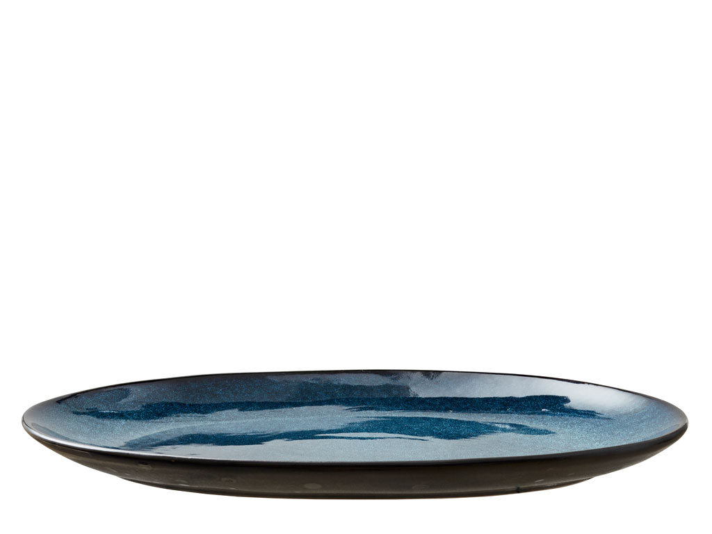 BITZ Platte in Farbe schwarz/dunkelblau BITZ Platte in Farbe schwarz/dunkelblau