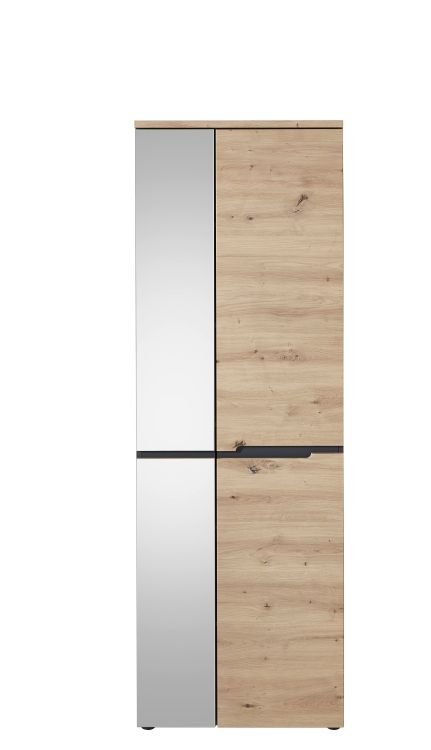 Garderobenschrank in Mehrfarbig Innostyle Garderobenschrank Memphis in Artisan Eiche/graphit