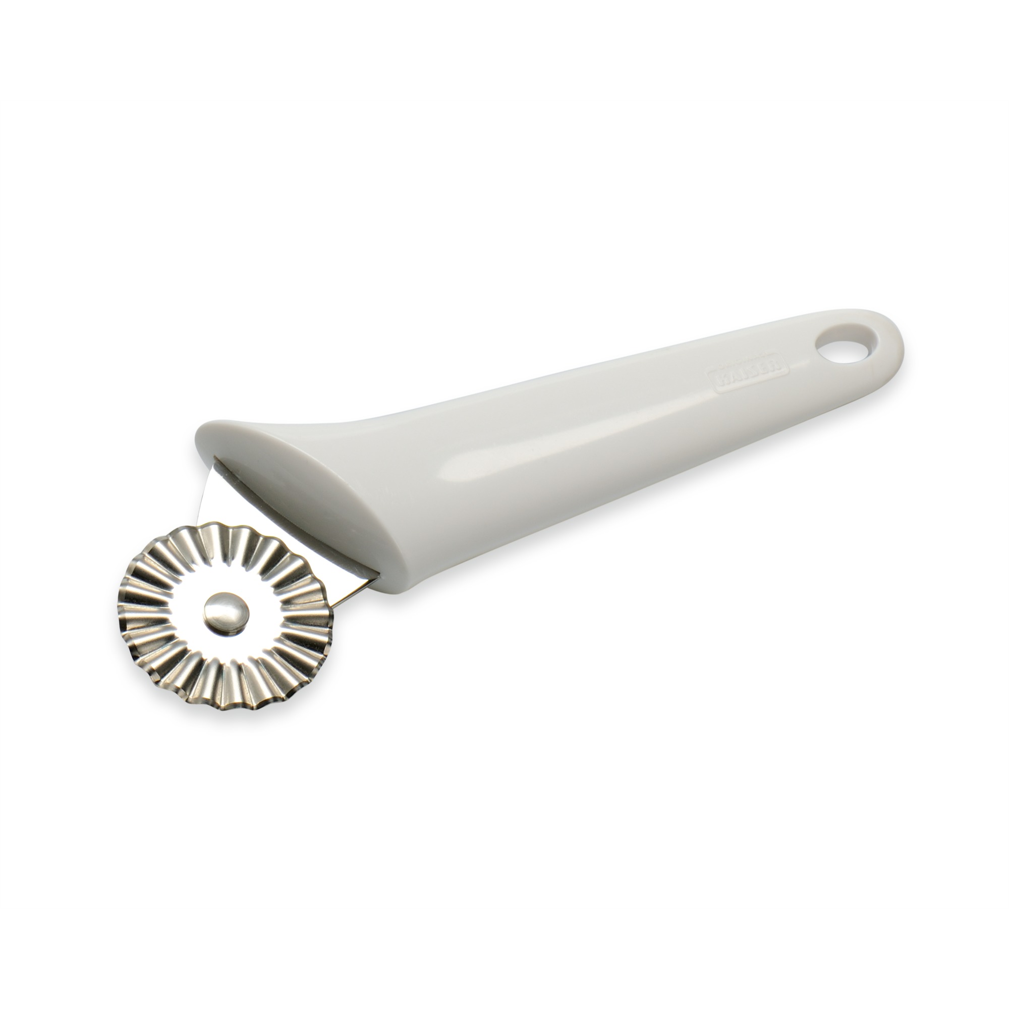 Kaiser Teigrädchen Pâtisserie in weiß, Klinge, Rasiermesser, Waffe, Besteck